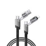 Remax Rc-C189 65W 4 In 1 Multi Functional Data Cable Black