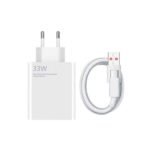 Xiaomi 33W EU Plug Qc3.0 Fast Quick Wall Charger With Cable