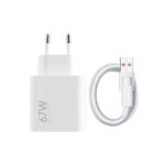 Xiaomi 67W EU Plug Qc3.0 Fast Quick Wall Charger With Cable