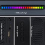 Kisonli Wireless Bluetooth Longbar Speaker Led-916 - Image 4